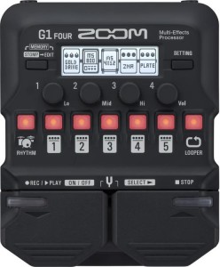 Zoom G1 Four Guitar Multi-effects Processor.