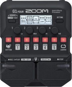 Salmeenmusic.com - Zoom G1 Four Guitar Multi-effects Processor.