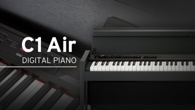 Korg C1 Air Digital Piano with Bluetooth - Black Color 88-key Digital Piano 