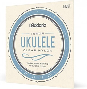 D'Addario EJ65T Pro-Arte Custom Extruded Tenor Nylon Ukulele Strings