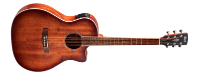 Cort GA-MEDX M OP All Mahogany Body Acoustic Electric Guitar