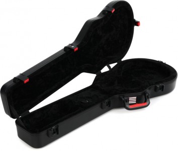 Gator GTSA-GTRLPS ATA Molded Guitar Case - with TSA latches for Les Paul Shape Electric Guitars