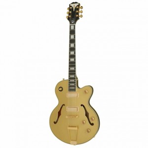 Epiphone ETUETGMGH Uptown Kat ES Hollowbody Electric Guitar - Topaz Gold Metallic