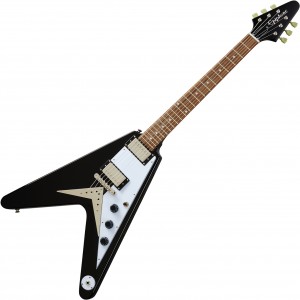 Salmeenmusic.com - Epiphone EIFVEBNH Flying V Electric Guitar - Ebony