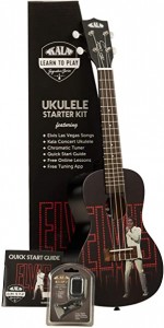 Kala LTP-C-ELV Elvis Starter Learn To Play Ukulele Starter Pack.