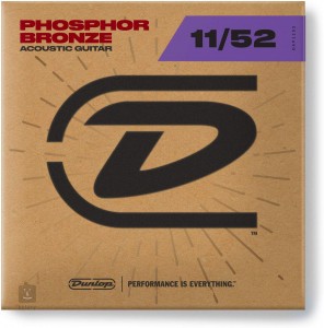 Dunlop DAP1152 Phosphor Bronze Acoustic Strings - .011-.52 Light