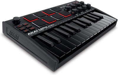 Akai Professional MPK Mini MK III Limited Edition Black on Black 25-key Keyboard Controller
