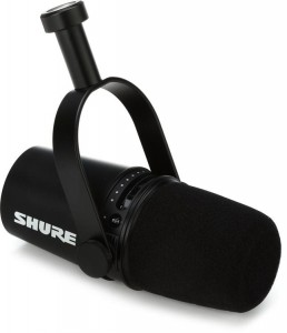 Salmeenmusic.com - Shure MV7 USB Podcast Microphone - Black
