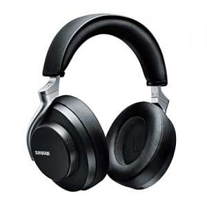 Shure AONIC 50 Bluetooth Headphones Premium Wireless Noise-Canceling Headphone - Black