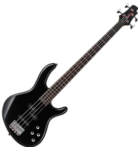 Cort Action Bass Plus-BK 4 String Bass Guitar Black Color
