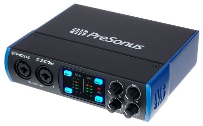 Salmeenmusic.com - PreSonus Studio 26c USB-C Audio Interface