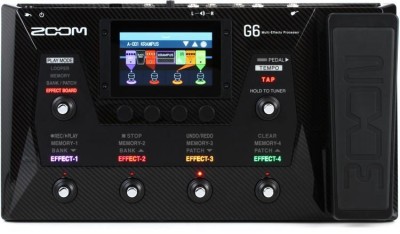 Zoom G6 Multi-effects Processor for Electric Guitar
