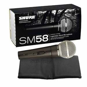 Shure SM58SE-X Cardioid Dynamic Vocal Microphone with On/Off Switch