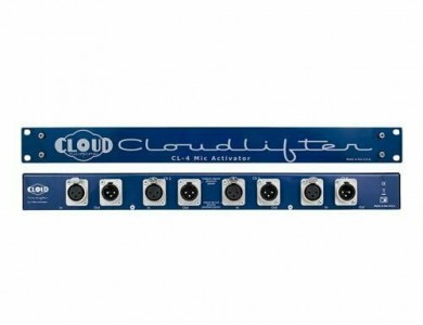 Cloud Microphones Cloudlifter CL-4 Rackmountable 4-channel Mic Activator