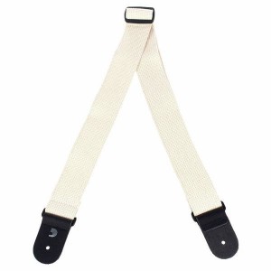 D'Addario 50CT01 Cotton Guitar Straps, Natural