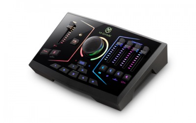 M-Game RGB Dual Streaming USB Audio Mixer with 2 USB Inputs, 1 XLR Input.