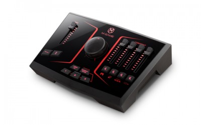 M-Game Solo Streaming USB Audio Mixer with 1 USB Input, 1 XLR Input.
