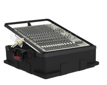 Gator TSA Series 12U Pop-up Mixer Case. You can mount a mixer up to 12U in size.