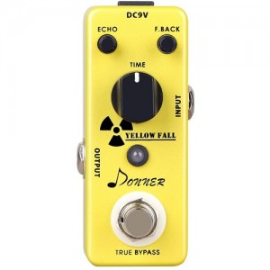 Donner EC748  Yellow Fall delay guitar effect pedal