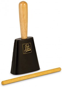 Latin Percussion LPA900-RD EZ-Grip Cowbell - Black