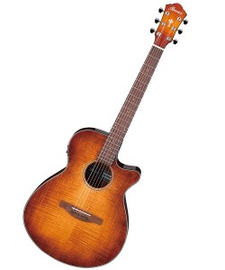 Salmeenmusic.com - Ibanez AEG70-VVH Acoustic-Electric Guitar - Vintage Violin High Gloss