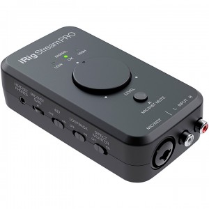 IK Multimedia iRig Stream Pro - Streaming Audio Interface for iOS, Android, Mac/PC