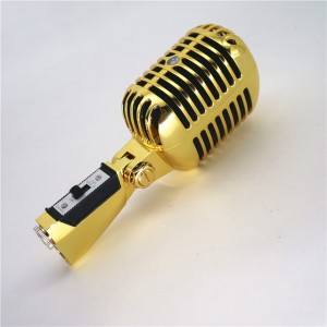 Shure 55SH SERIES II Gold Plated Dynamic Cardioid Microphone