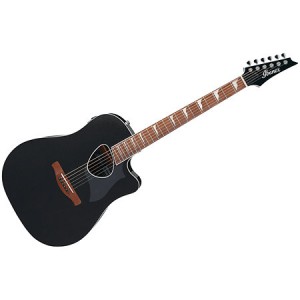 Salmeenmusic.com - Ibanez Altstar ALT30-BKM Acoustic-Electric Guitar - Black