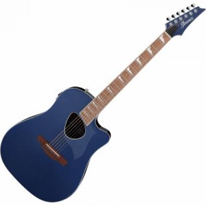 Salmeenmusic.com - Ibanez Altstar ALT30 Acoustic-Electric Guitar - Night Blue Metallic