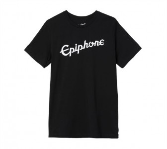 Epiphone Vintage Logo Tee (Black) - Large