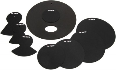 Vic Firth Drum Mute Prepack with Mutes Sized 12, 13, 14, 16, 22