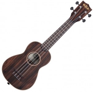 Kala KA-EBY-S Soprano Ukulele - Striped Ebony