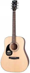 Cort AD810-LH Left Hand Acoustic Guitar with Bag  - Natural 