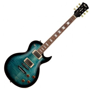 Cort CR250 DBB Classic Rock Series Electric Guitar With Bag - Dark Blue Burst