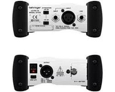 Behringer Ultra-DI DI100 1-channel Active Microphone / Instrument Direct Box