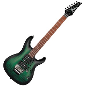 Ibanez Kiko Loureiro Signature KIKOSP3 Electric Guitar - Trans Emerald Burst