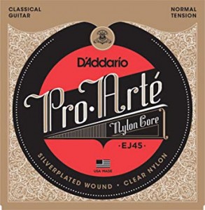 D'Addario EJ45 Pro-Arte Classical Guitar Strings - Normal Tension