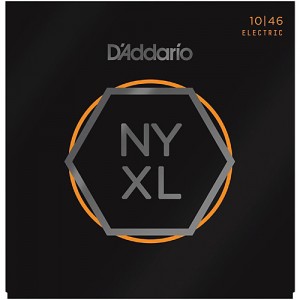D'Addario NYXL1046 NYXL Nickel Wound Electric Guitar Strings - .010-.046 Regular Light