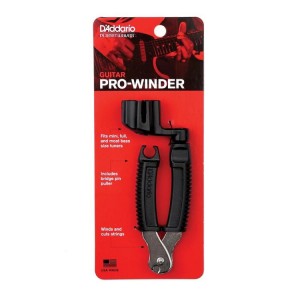 D'Addario DP0002 Pro-Winder String Winder & Cutter for Guitar
