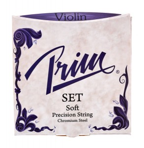 Prim Soft 4/4 Violin String Set Chromium Steel