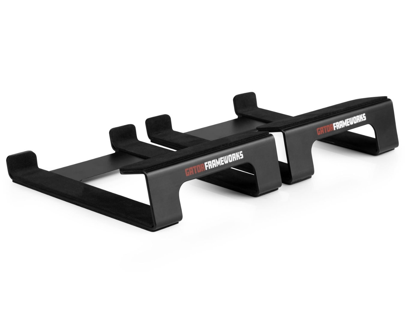 Gator Frameworks GFW-SPKSTMNDSK-WDG  Desktop Speaker Wedge Stands (Pair)