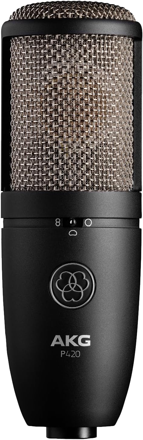 AKG P420 Large-diaphragm Condenser Microphone.