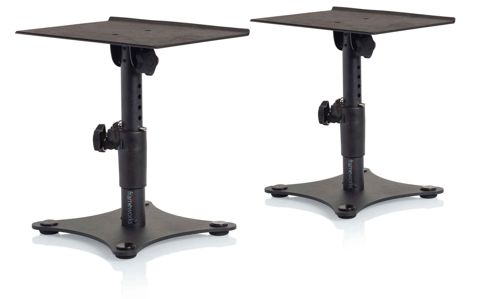 Gator Frameworks GFWSPKSTMNDSK Frameworks Desktop Studio Monitor Stand ( Pair )