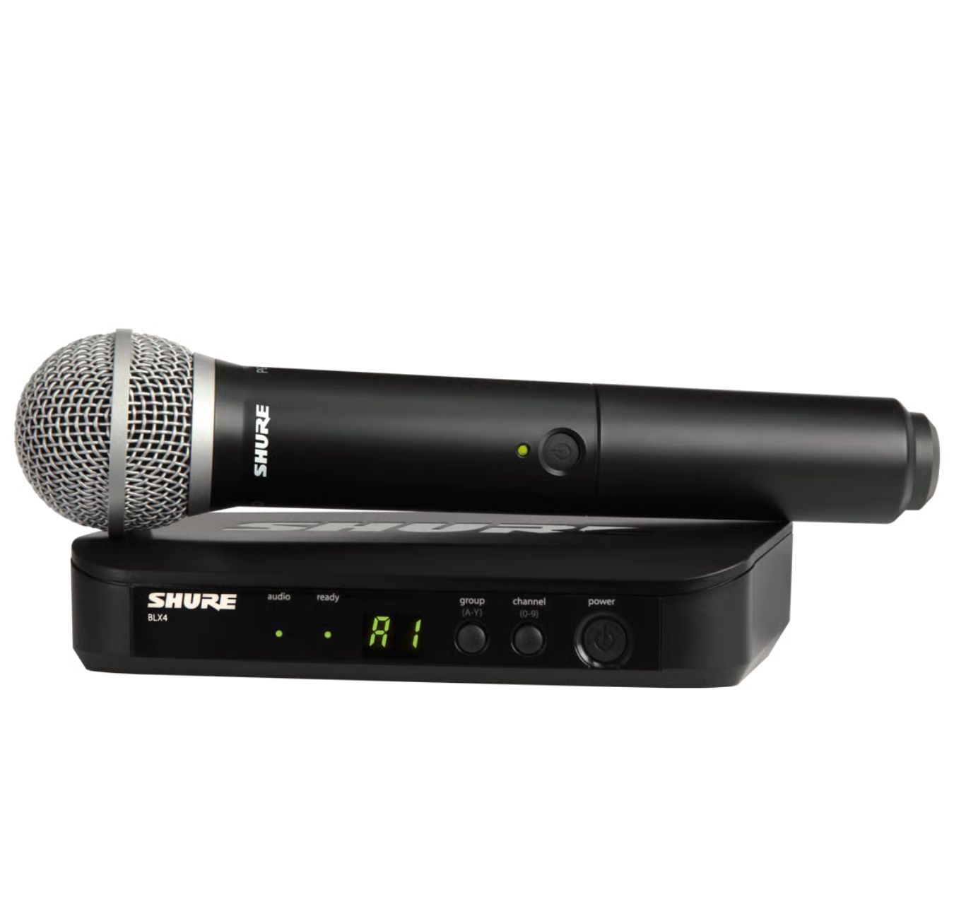 Shure BLX24UK/PG58X-K14 BLX24 Receiver with PG58 Handheld Wireless System