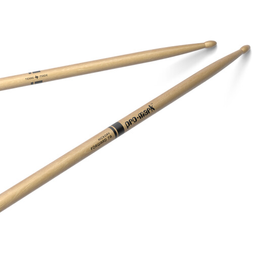 Promark TX7AW Classic Forward DrumSticks Pair - Hickory - 7A - Wood Tip